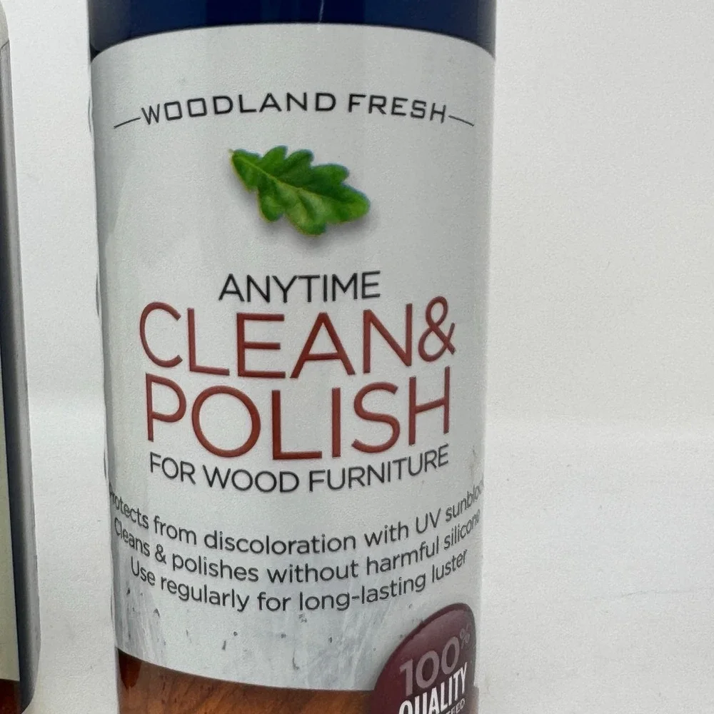 Guardsman Wood Furniture Clean & Polish Set Nurture Cream & Woodland Fresh Spray